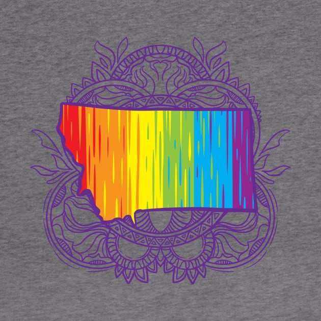 Montana Mandala Pride by Manfish Inc.